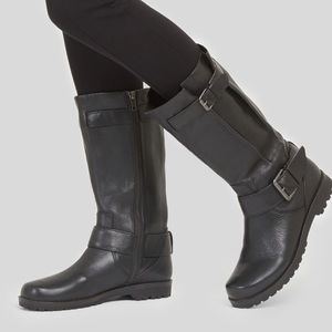 Gentle Souls Black leather riding boot!!